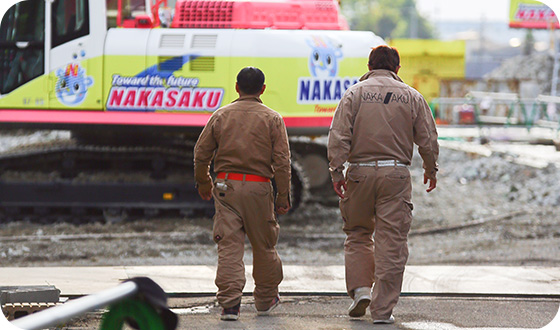 工事全般の流れ