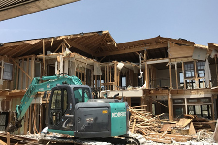 木造建物解体工事